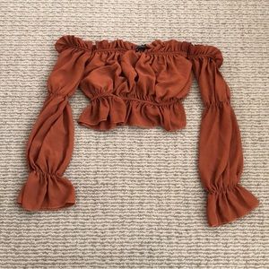 Off the shoulder top